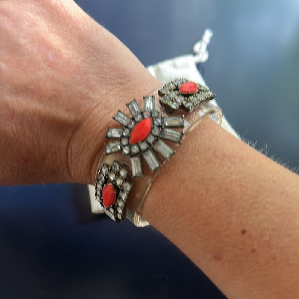 J.Crew Factory Rhinestone Bracelet - Picture 3 of 4